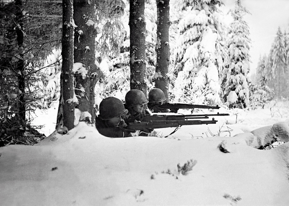 Then: Ardennes, Belgium (1944-45)